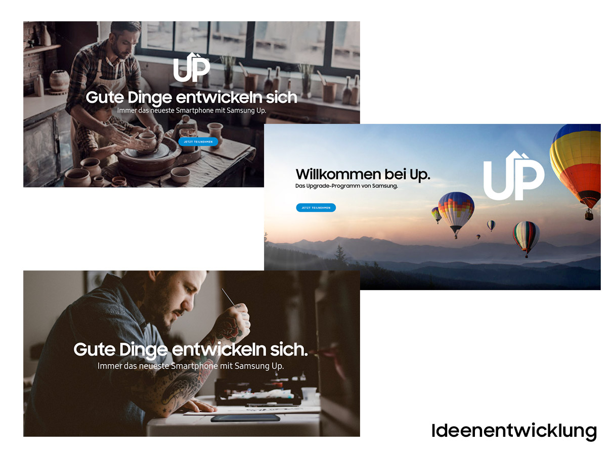 Samsung UP - Ideenentwicklung